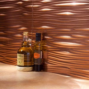 Fasade Backsplash in Waves