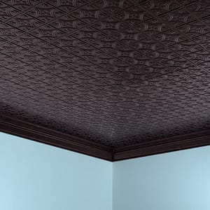 Fasade Ceiling Tile in Traditional 1