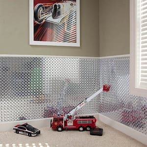 Fasade Wall Panel in Diamond Plate