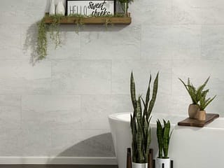 Palisade Wall Panel in Iced Pewter