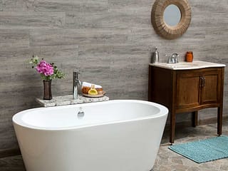 Palisade Wall Planks in Gray Oak