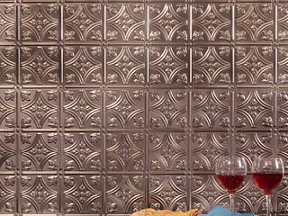 Fasade Backsplash - Traditional 1 in Brushed Nickel
