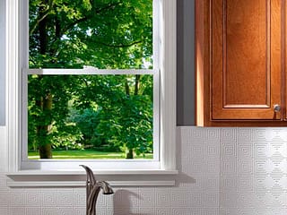 Fasade Backsplash - Miniquattro in Gloss White