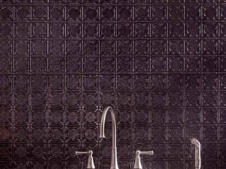 Fasade Backsplash - Traditional 6 in Smoked Pewter