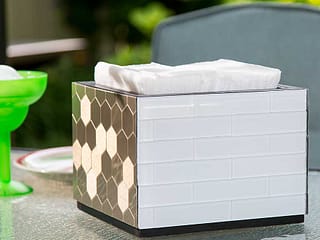 Napkin Holder with Aspect Tiles