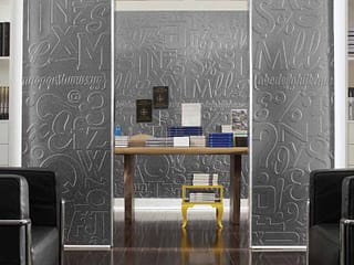 Fasade Wall Panel-Alphabet in Galvanized Steel