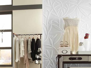 Fasade Wall Panel-Audrey in Matte White