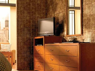 Fasade Wall Panel-Echo in Bermuda Bronze