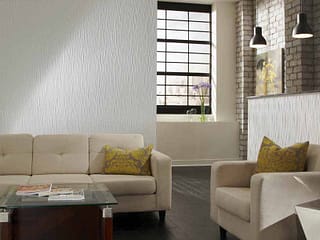 Fasade Wall Panel-Bamboo in Matte White