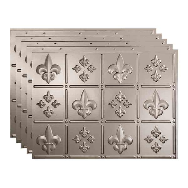 Fasade Backsplash in Fleur-de-lis - DIY Decor Store