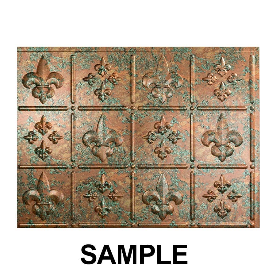 Fasade Backsplash in Fleur-de-lis - DIY Decor Store