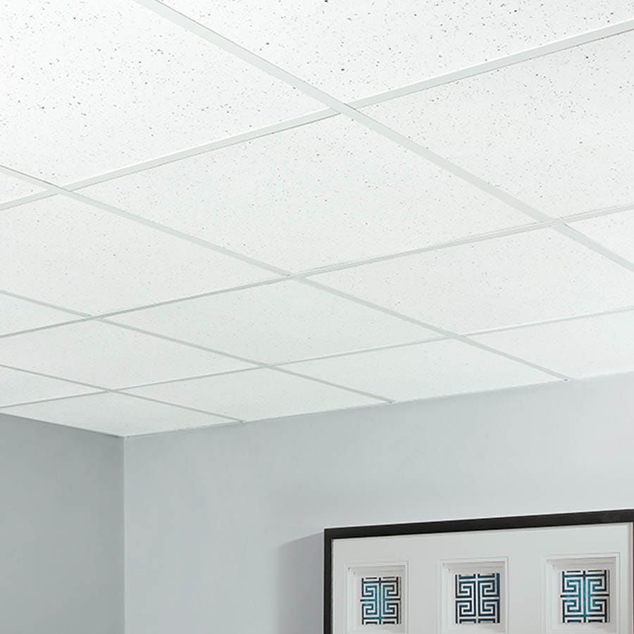 Genesis Recycled Ceiling Tile 2x2 in Flecked