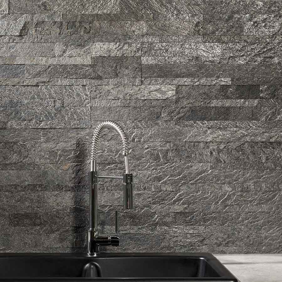 Aspect Stone Tile in Frosted Quartz