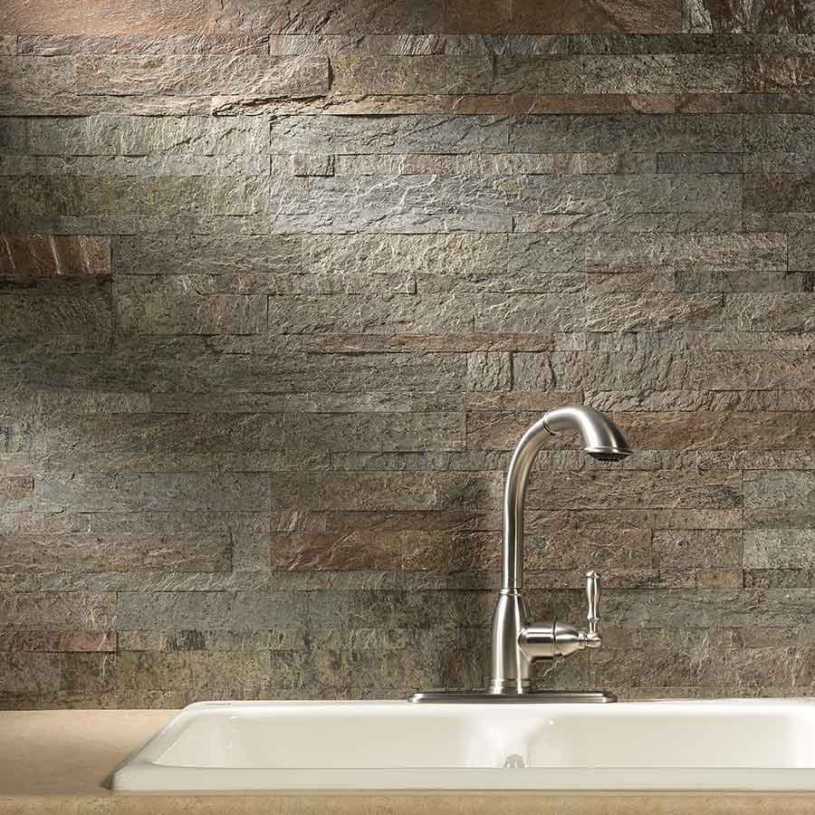 Aspect Stone Tile in Tarnished Quartz