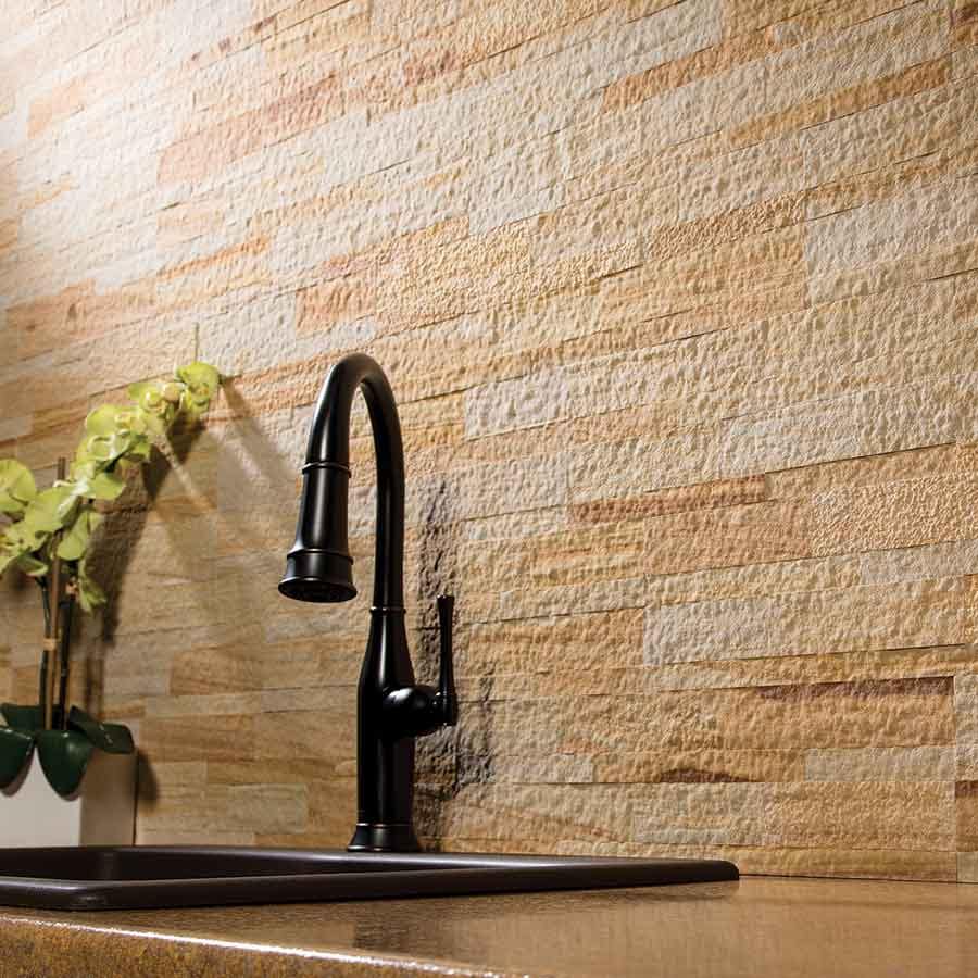 Aspect Stone Tile in Golden Sandstone