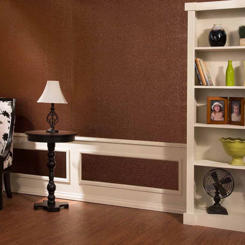 Fasade Wall Panel-Hammered in Antique Bronze