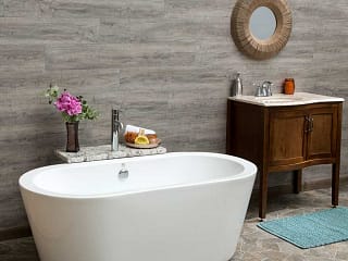 Palisade Wall Plank in Gray Oak