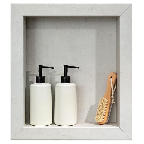 Palisade shower niche in Wintry Mix