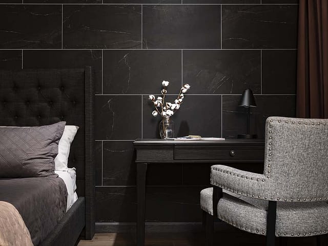 Palisade 15" x 26" Wall Tile in Black Ice Palisade 15" x 26" Wall Tile in Black Ice