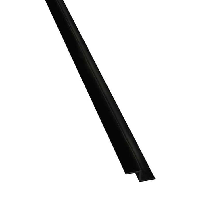 Genesis revealed edge tile border trim in black