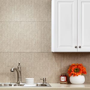 Fasade Backsplash in Rain