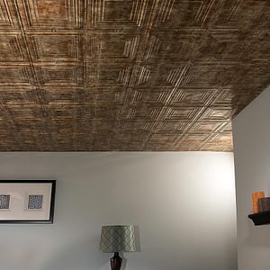 Fasade Ceiling Tile in Portrait