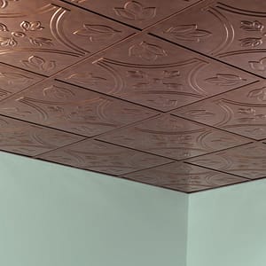 Fasade Ceiling Tile in Traditional 5