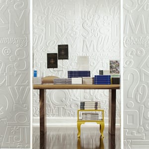 Fasade Wall Panel in Alphabet