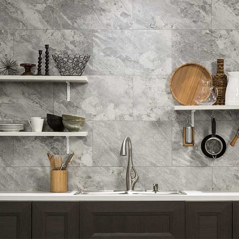 Palisade Wall Panel in Silver Lake