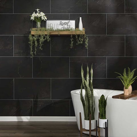 Palisade Wall Panel in Black Ice