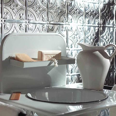 Fasade Wall Panel-Traditional 1 in Brushed Aluminum