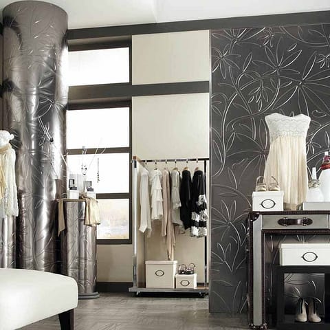 Fasade Wall Panel-Audrey in Galvanized Steel