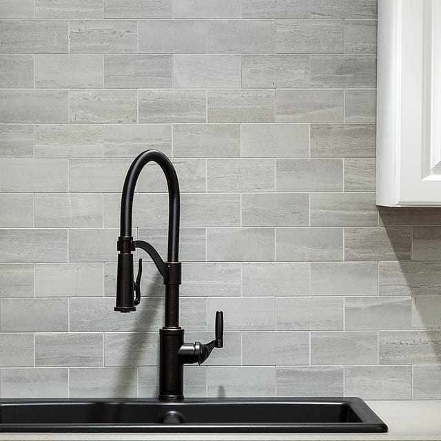 Aspect Collage Tiles in Gray Subway