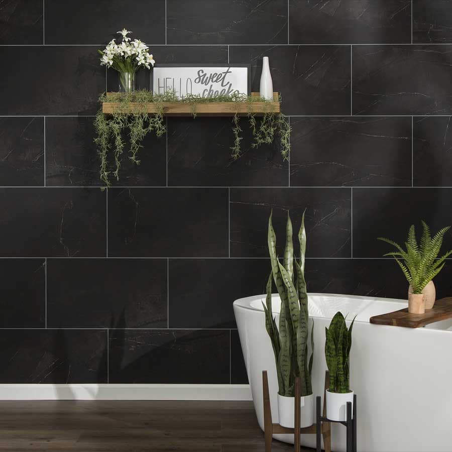 Palisade Wall Panel in Black Ice
