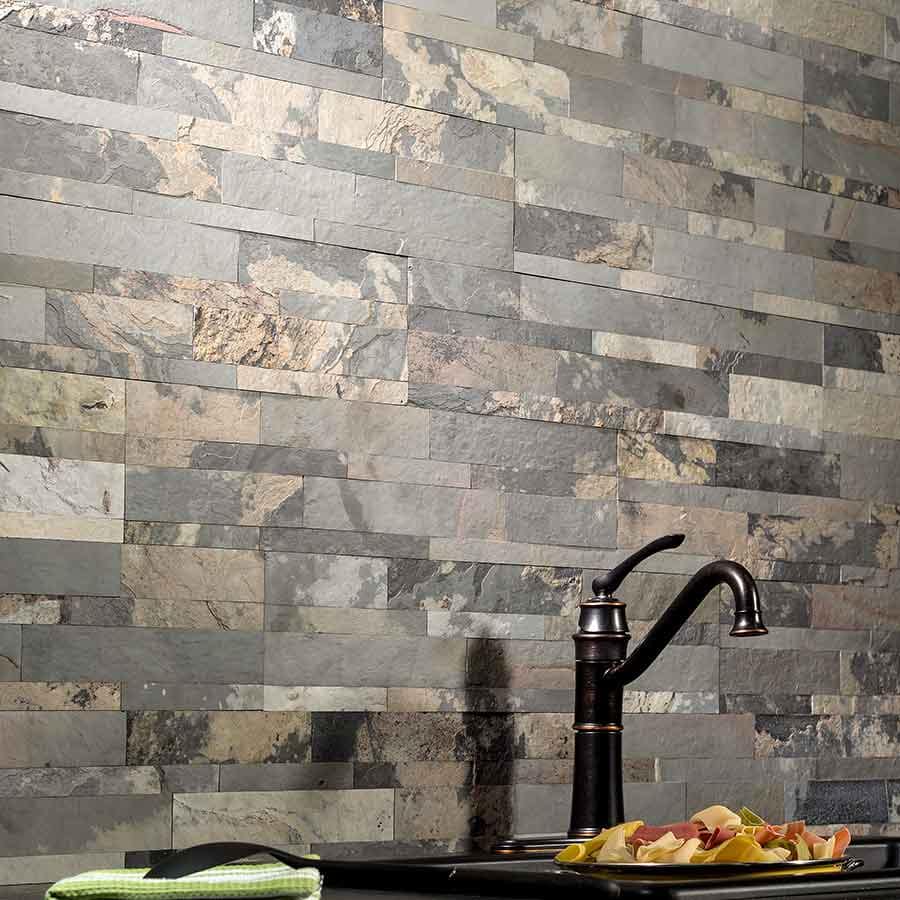 Aspect Stone Tile in Medley Slate