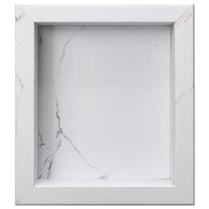 Palisade shower niche in Carrara Marble
