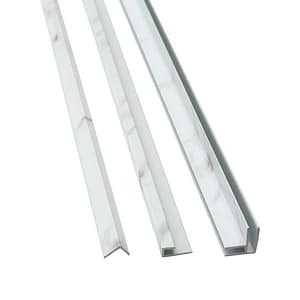CarraraMarble3Trims.jpg Trim Kit - Carrara Marble