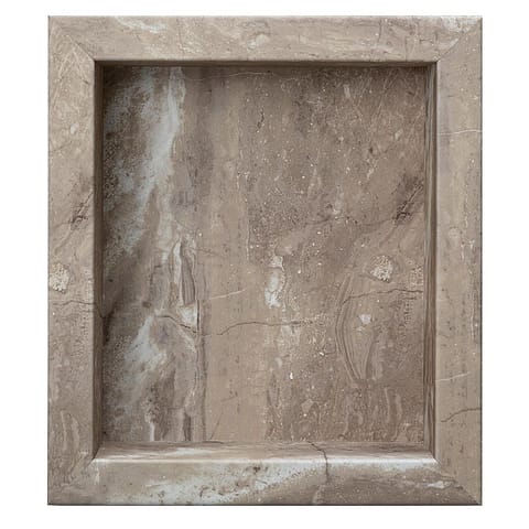 Palisade shower niche in Venetian Marble