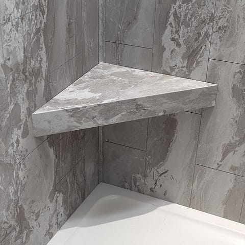 Palisade matching bench in Smoky Sky