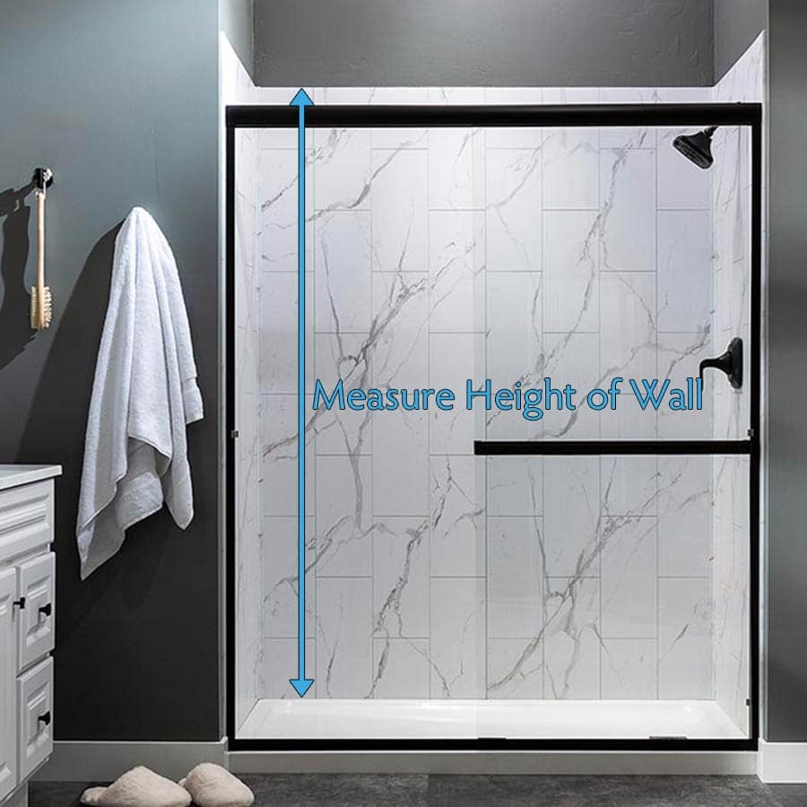 Measure height of wall