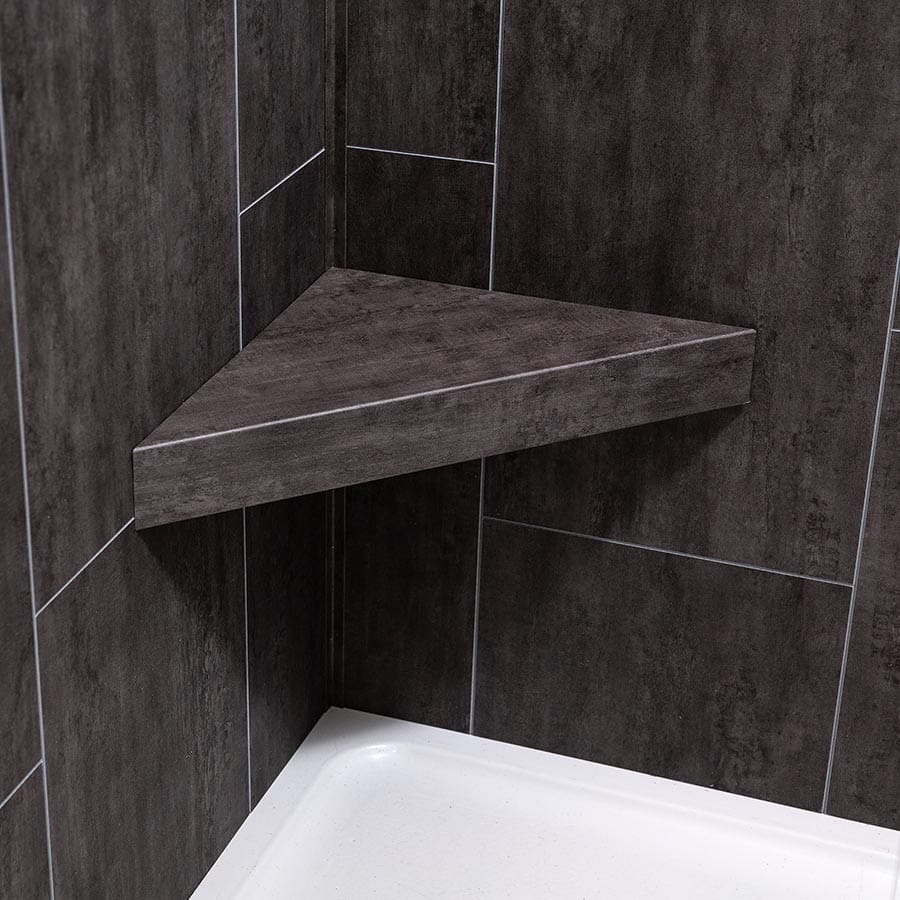 Palisade matching bench in Black Ice