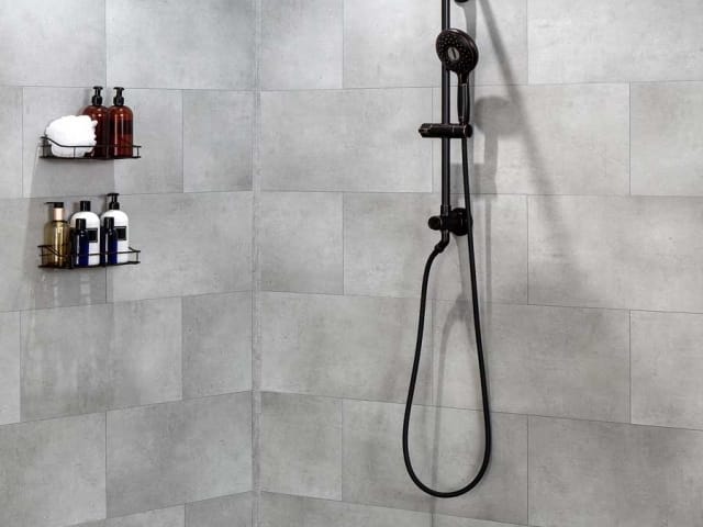 Palisade Wall Tiles in Frost Nickel