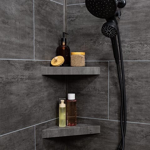 Palisade Shower Shelf in Ashen Slate