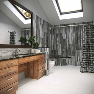 Palisade Wall Tile (large profile) in Prado Granite