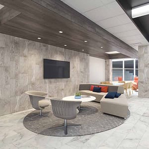 Palisade Wall Tile (large profile) in Venetian Marble