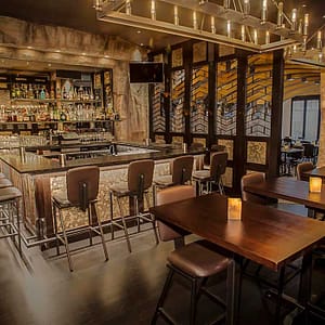 Aspect Honeycomb Matted Backsplash in Champagne