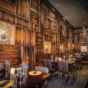 Aspect Honeycomb Matted Backsplash in Champagne