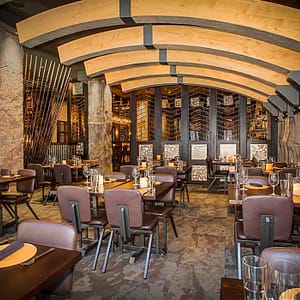 Aspect Honeycomb Matted Backsplash in Champagne