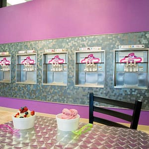 Aspect Honeycomb Matted Backsplash in Stainless