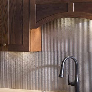 Fasade Backsplash in Rib